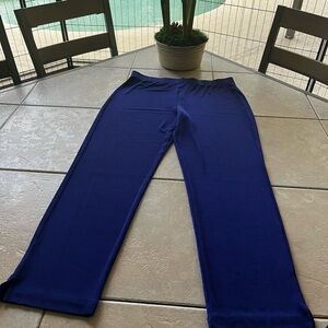 Vibrant Blue Chico’s travelers size 1